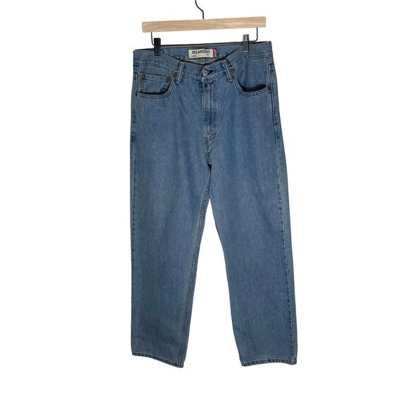 Levis Other - Vintage Y2K Levi’s 550 Relaxed Fit Denim Jeans Cotton 33x30 Light Wash Straight